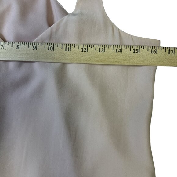 PARKER Eve Combo Sleeveless Layered Dress in Blush Pink Silk Sz XS - Picture 12 of 13